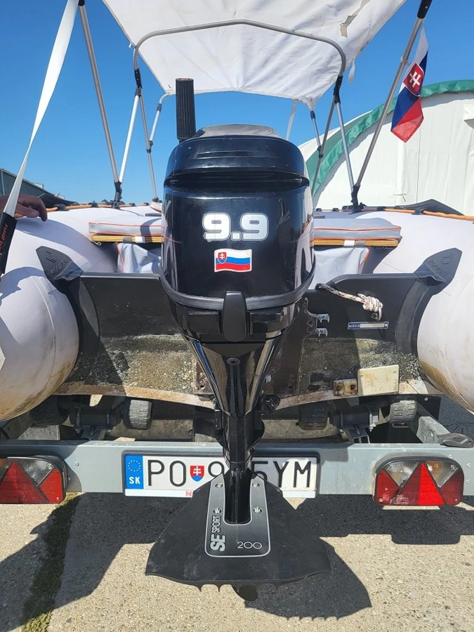 KOLIBRI KM 450 DSL + MERCURY F 9,9 MH — photo 10