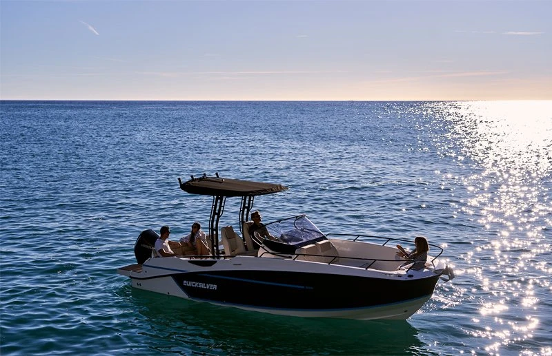 QS 805 OPEN + MERCURY F 250 XL VERADO — photo 8