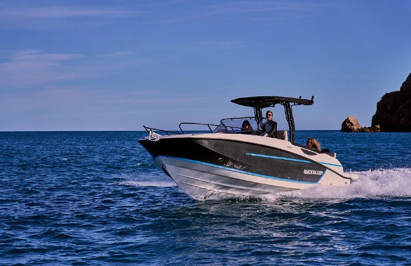 QS 805 OPEN + MERCURY F 250 XL VERADO — photo 7