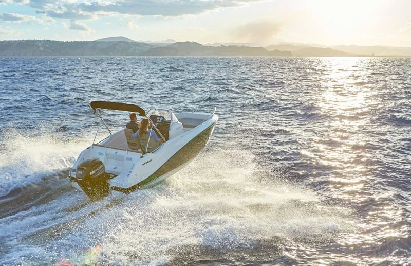 QUICKSILVER 555 OPEN + MERCURY F 100 ELPT EFI — photo 15