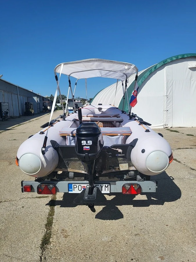 KOLIBRI KM 450 DSL + MERCURY F 9,9 MH — photo 5