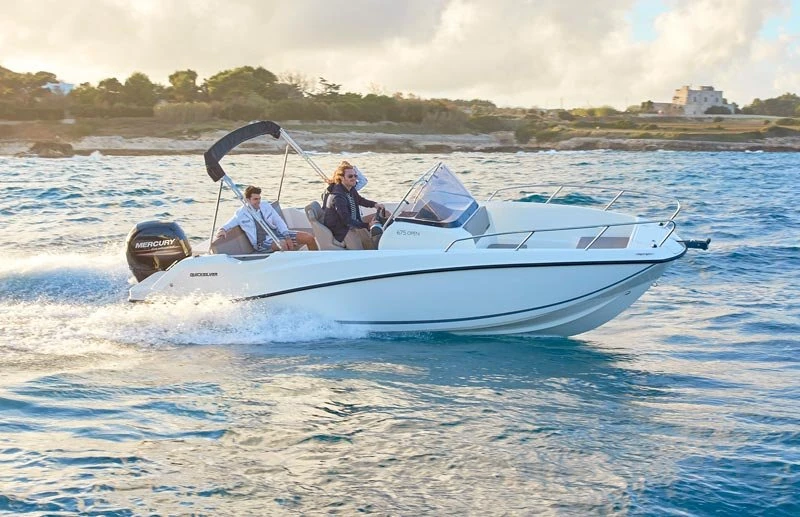 Quicksilver 675 OPEN + MERCURY F 200 XL V6 — photo 2