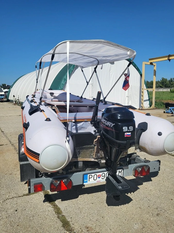 KOLIBRI KM 450 DSL + MERCURY F 9,9 MH — photo 6