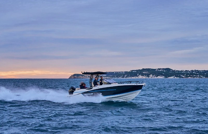 QS 805 OPEN + MERCURY F 250 XL VERADO — photo 13