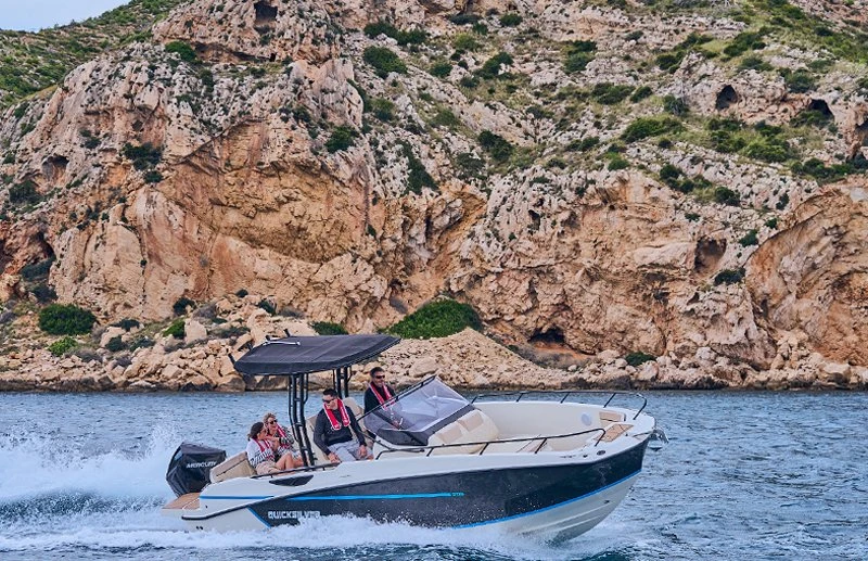 QS 805 OPEN + MERCURY F 250 XL VERADO — photo 6