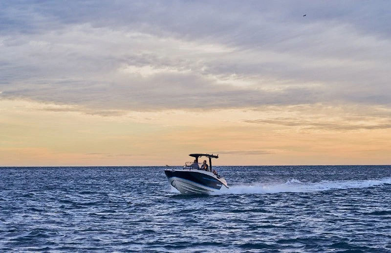 QS 805 OPEN + MERCURY F 250 XL VERADO — photo 4